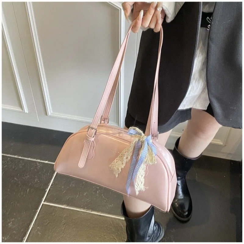 Unique Vintage Diaper Bag Fashionable Paris Style Tote Large Capacity Leather Crossbody For Daily Leisure Women