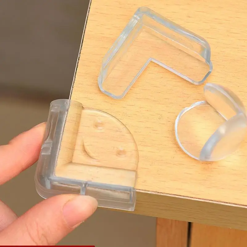 2 Pcs Table Corner Protector Baby Safety Edge Protection Kids Anticollision Guards Soft Transparent Protector For Kids Proofing