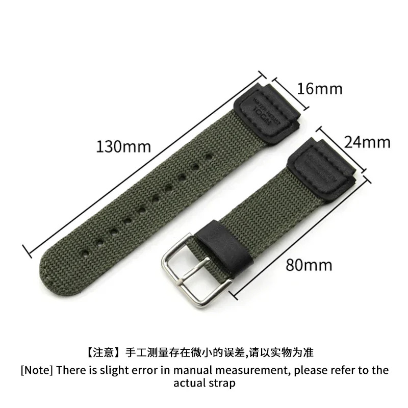 For Casio G-Shock Nylon Watchband Dw5600 GW-5000 5035 GW-M5610 Modification Watch Strap 16mm