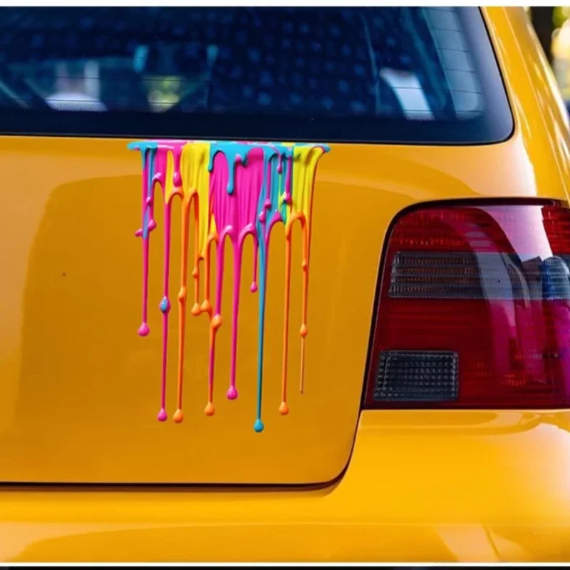

Наклейки для авто: Декоративные виниловые наклейки-радуги для кузова и бампера, самоклеящиеся, маскирующие царапины