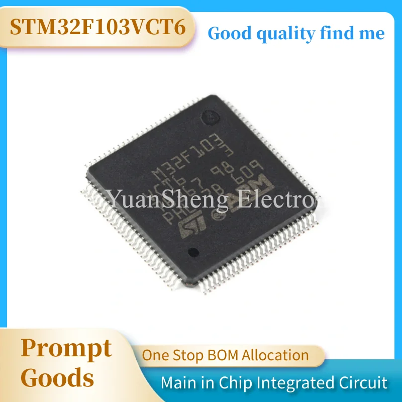 STM32F103VCT6 STM32F103 VCT6 STM32F 32F103 LQFP-100 ARM Microcontroller-MCU