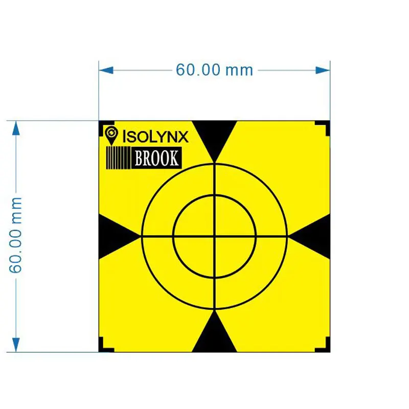 1000PCS CUSTOMIZE 60X60MM reflect sheet