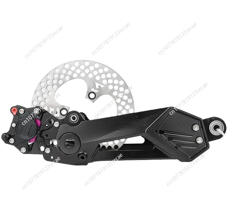 

Motorcycle CNC Rear Suspension Swing Arm Shock Absorber Brake Caliper Set For Ninebot Scooter E80c/N/M