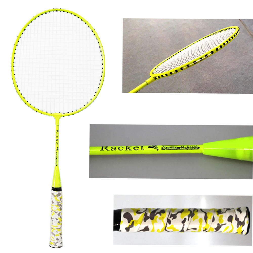 

1 Pair Badminton Rackets with Balls 2 Player Badminton Set for Children Indoor Outdoor Sport Game indoor badminton racquet