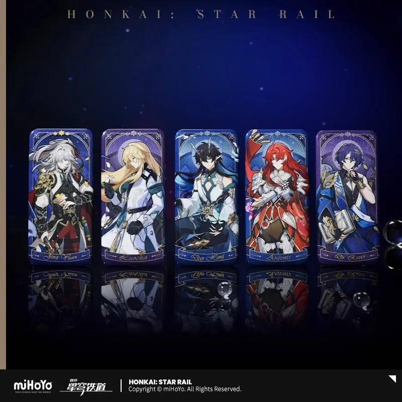 miHoYo Honkai: StarRail Official Anime & Game Peripherals Fables of the Stars Series Tinplate Square Badge Brooch & Accessories image 3