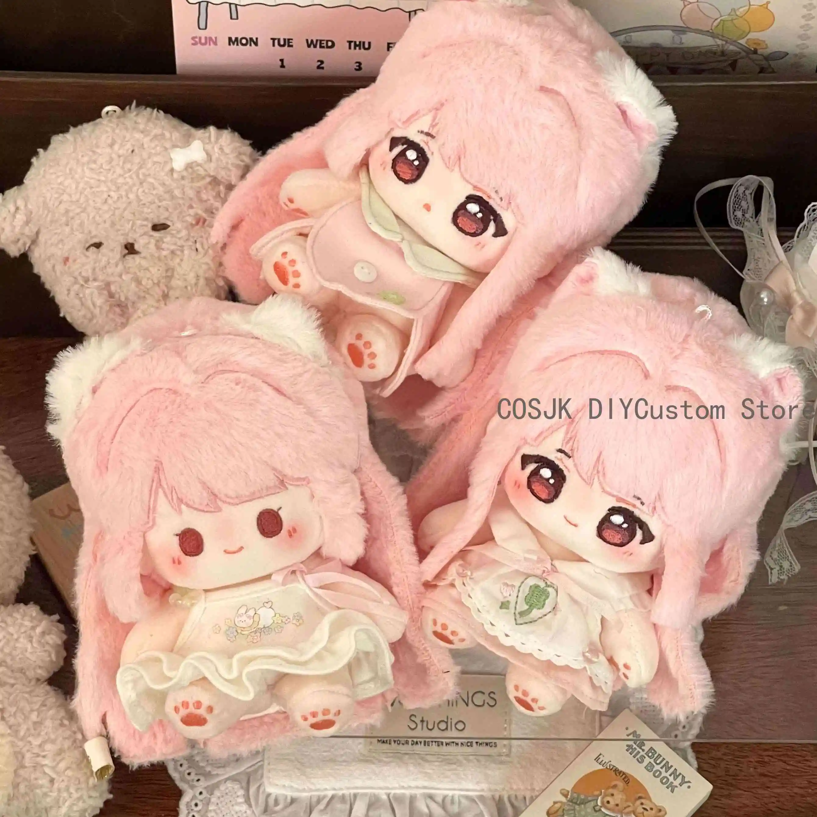 10 سنتيمتر أنيمي لطيف إنفينيتي نيكي الكرتون الجسم العادي Plushies Maumet دمية اللعب قلادة المفاتيح التميمة الديكور هدية عيد الميلاد #4