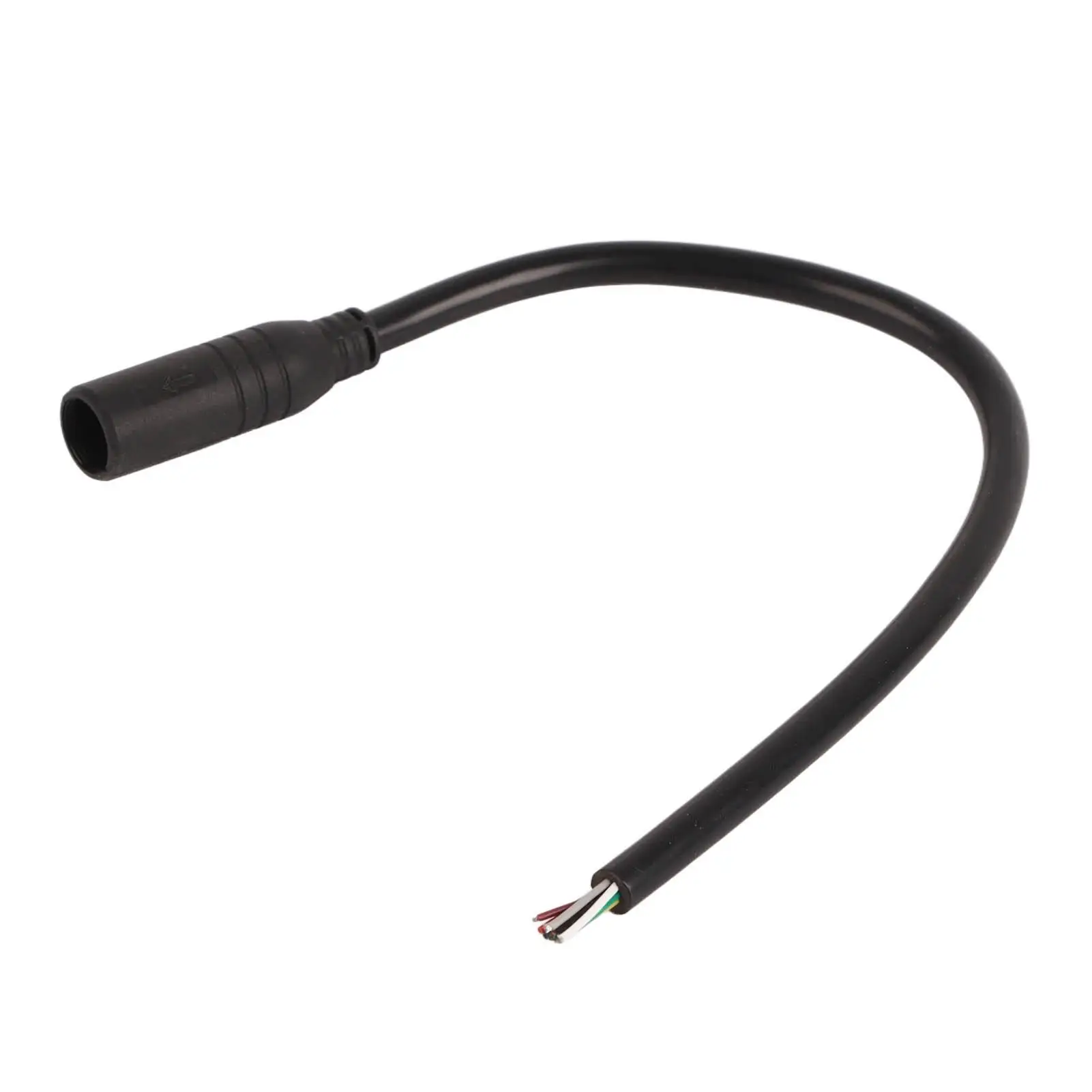 33cm 9 Pin Waterproof E-bike Extension Cable - Male to Female Connector for 1T4 1T5 Electric Accessories