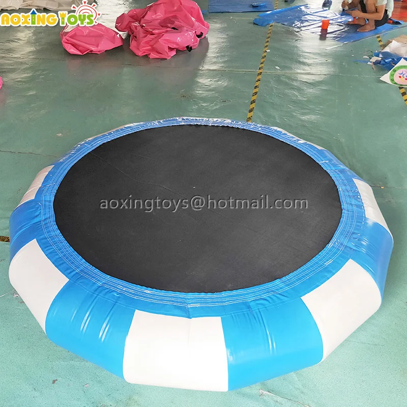 2M/3M/4M ฤดูร้อน Giant Inflatable Trampoline น้ำกีฬาเกมของเล่น Inflatable Bouncer สำหรับเด็กผู้ใหญ่