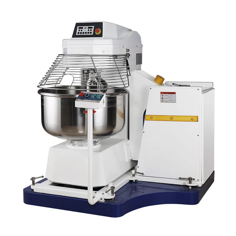 Hot Sale 100kg High-Speed Spiral Dough Mixer Automatically Lifting Bowl and Coupling