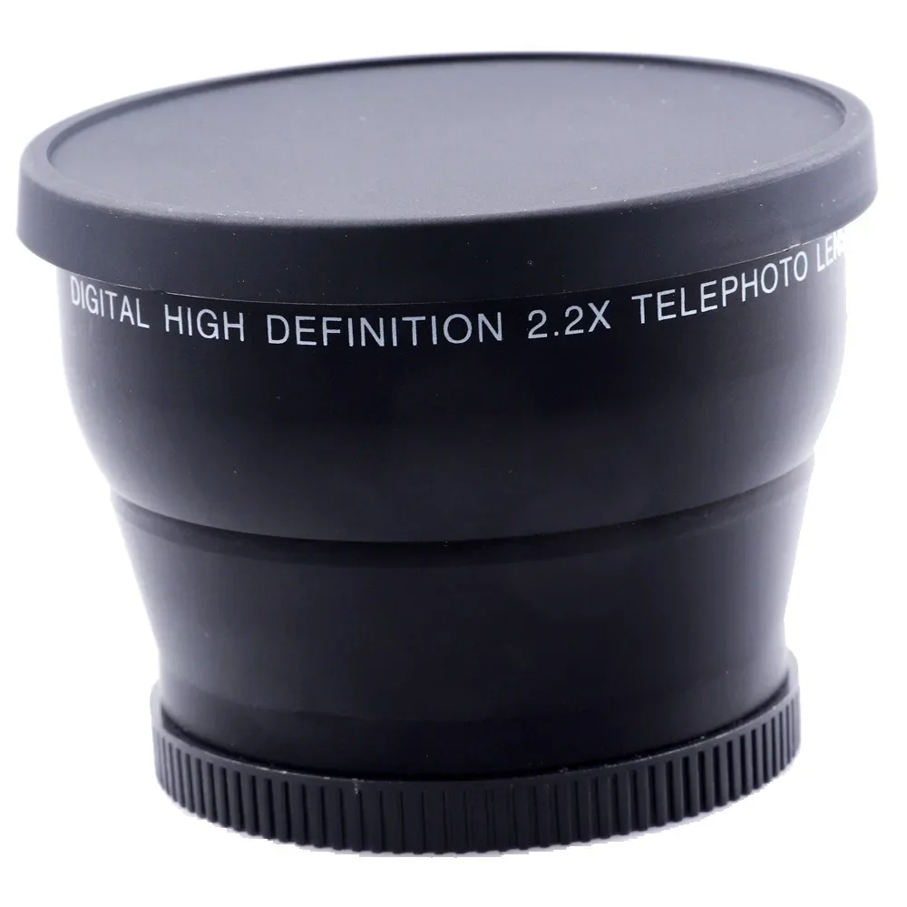 

58mm 2.2X Additional Teleconverter Lens for Canon 350D 400D 450D 500D 1000D 550D 600D 1100D 77D Telephoto Camera Lens