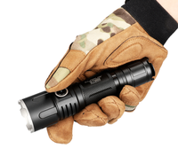 KLARUS XT11S LED 1100 Lumens USB Rechargeable Tactical Flashlight with 2600 MAh 18650 Battery
