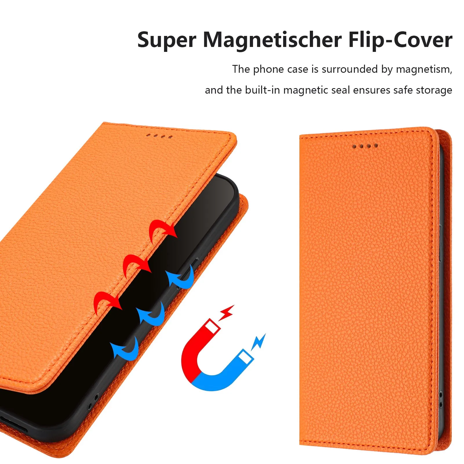 Flip Case For Samsung Galaxy A56,A55,A54,A53,A52,A15,A06,A26,A25,A16,A36 Card holder Magnetic Leathe