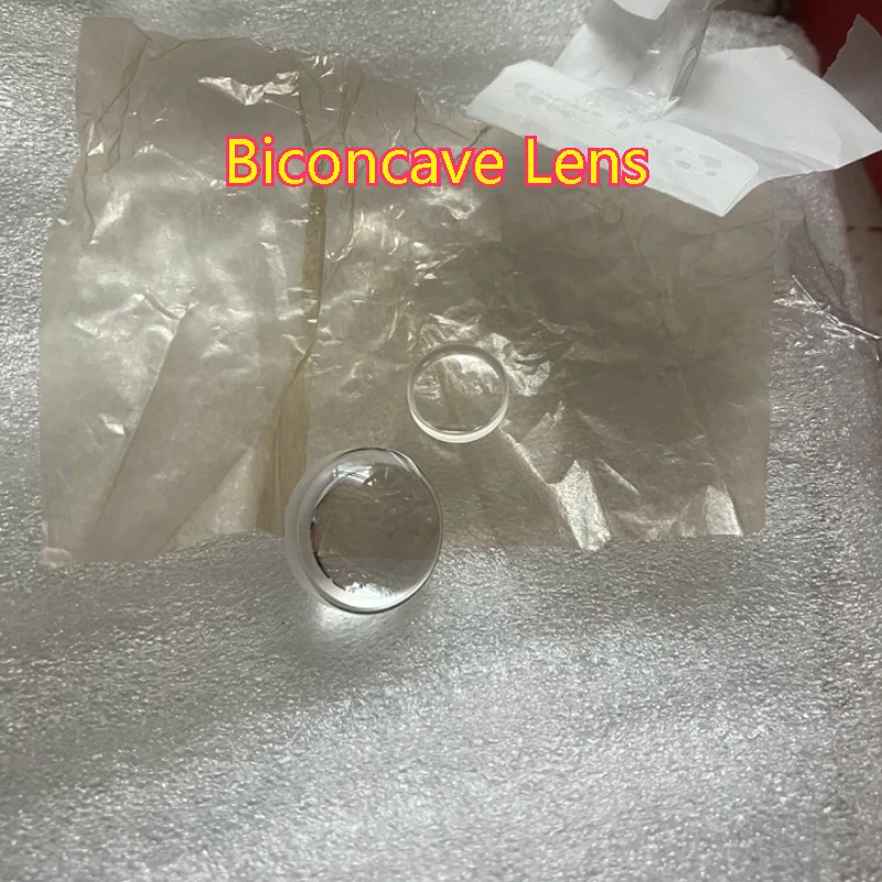 1PC Diameter 6-30mm Mini Double Concave Lens K9 Optical Glass Biconcave Lens Laser-Focused Reducing Lens