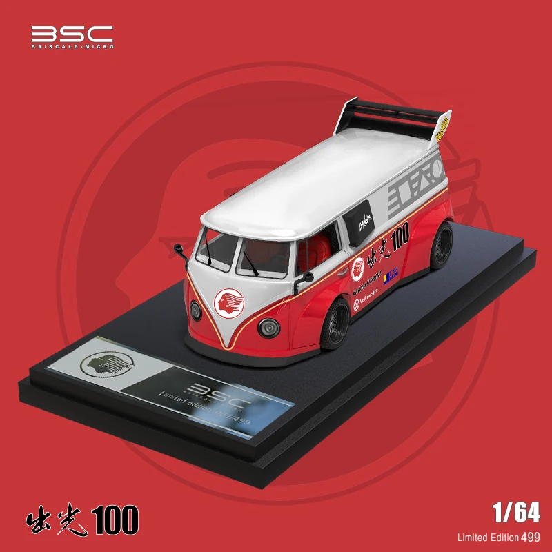 BSC 1/64 RWB 964/civic/T1/86 Idemitsu 100 Figure Alloy car model