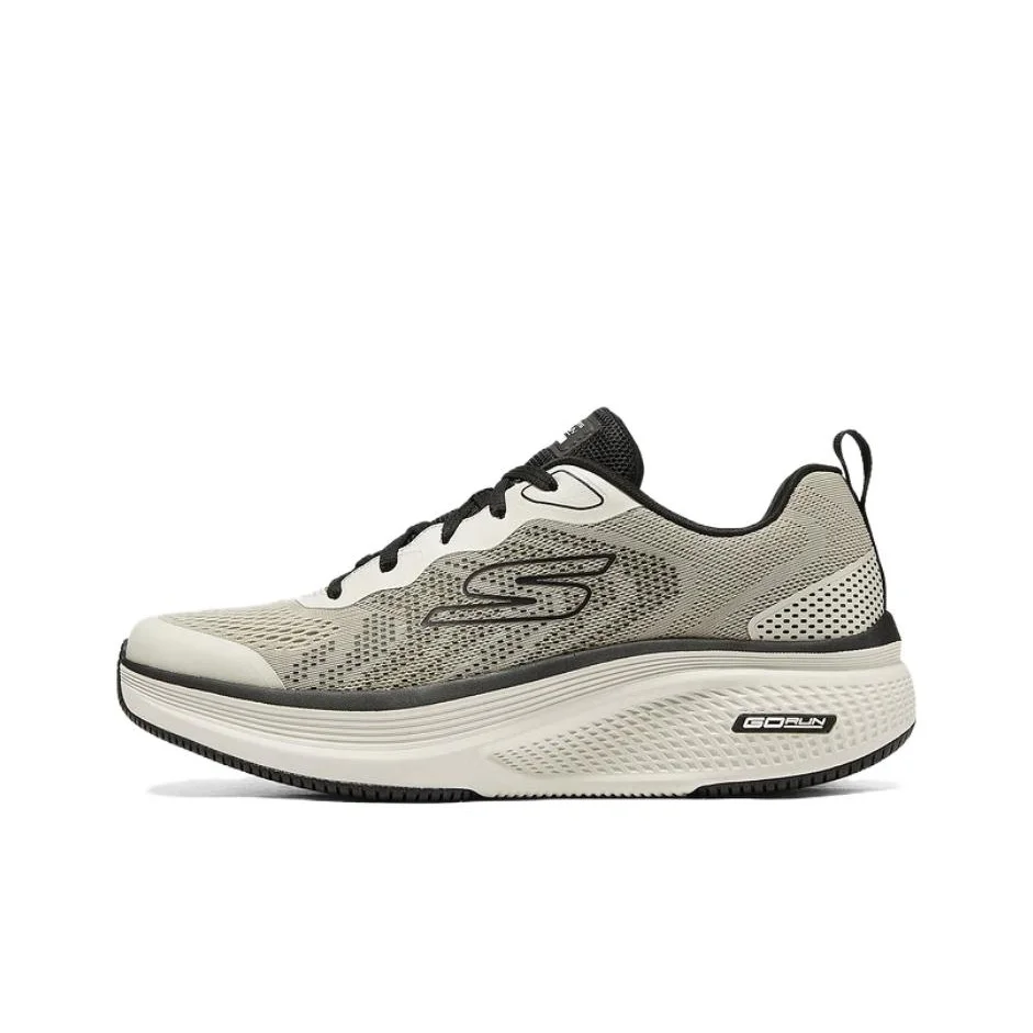 Skechers GO RUN Elevate 2.0 Comfortable Breathable Low top Running Shoes Men's Gray Black 220848-TPBK