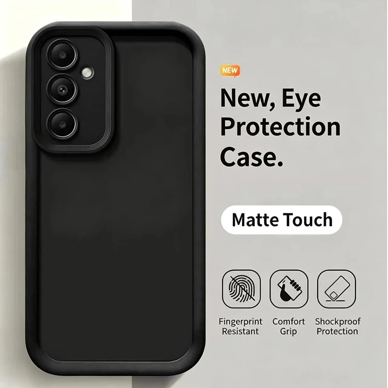 Matte Ladder Soft TPU Phone Case For Samsung Galaxy S26 S25 S24 S23 fe S22 Plus S26 Ultra Bumper Protective Cover Coque Fundas