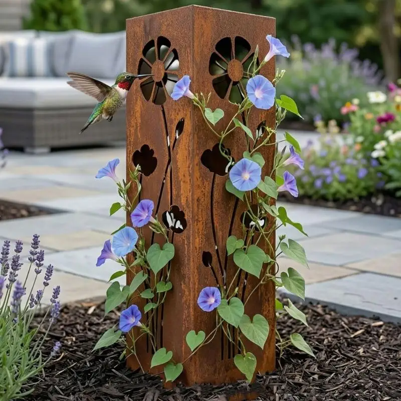 Mushroom Garden Column Outdoor Decoration Furniture Outdoor Sculpture Garden JOMD