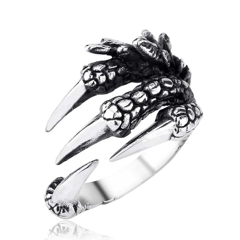 Beier new store 316L Stainless Steel ring Dragon Claw Ring for Men Fashion  Jewelry Biker Trendy  LLBR8-191R