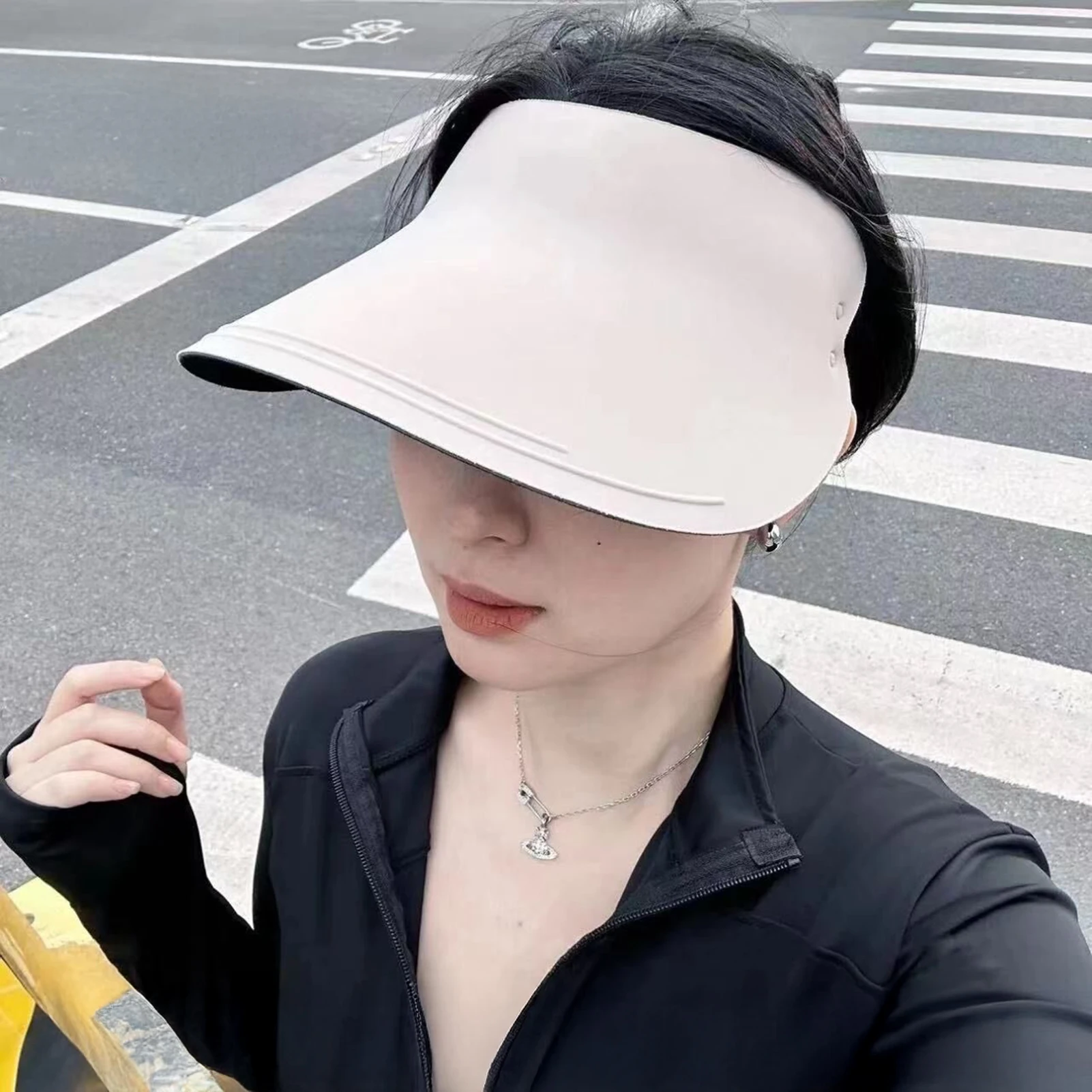 Gorra de pesca para mujer con ala ancha – Plegable y ultraligera - imagen 2