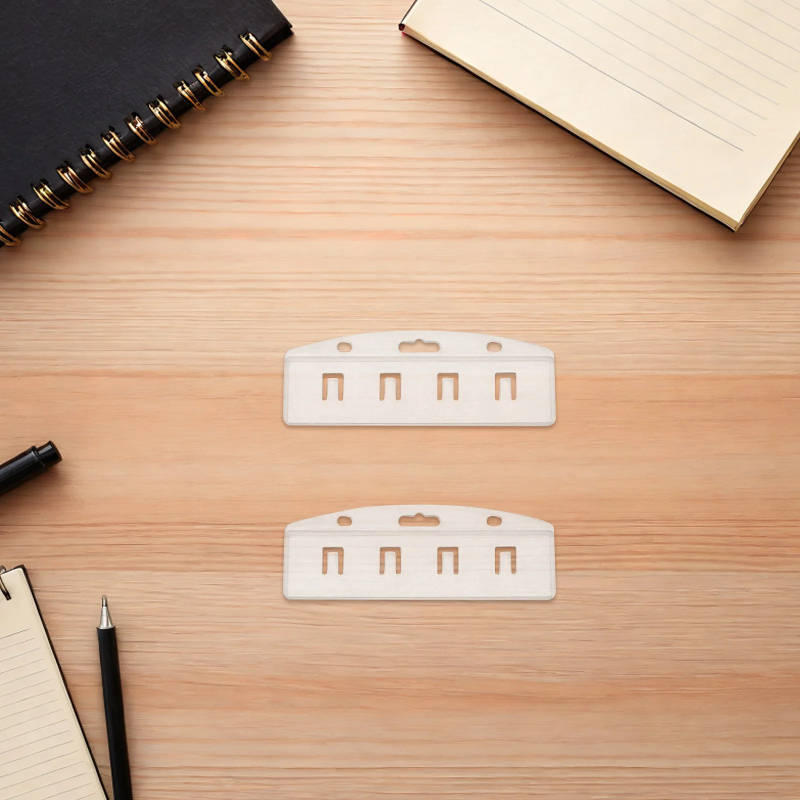 25 قطعة حامل شارة شفاف صلب واضح بطاقة الهوية حامي لمؤتمر المكتب الضرب الائتمان القابض تمرير المنظم كم