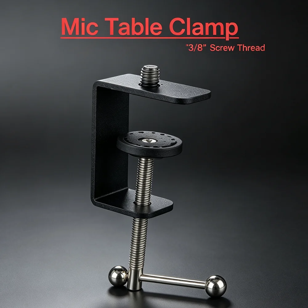Microphone Table Clamp 3/8
