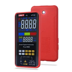 UNI-T Smart Digital Multimeter UT121A/B/UT122 Color Screen AC DC Voltage Tester NCV Backlit Display Capacimeter Frequency Meter