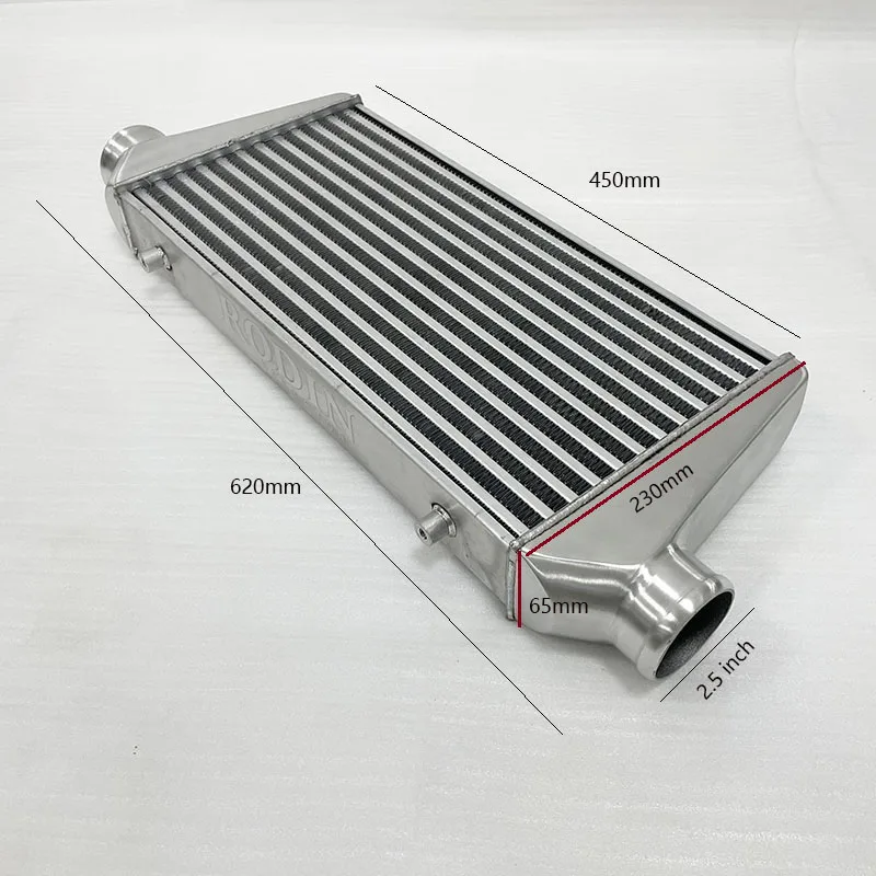 Front Mount intercooler Universele Turbo Intercooler voor Audi Jetta Inlaat 2.5"/65mm OD=2/2.5/3.0 inch voor BMW voor VW voor Golf
