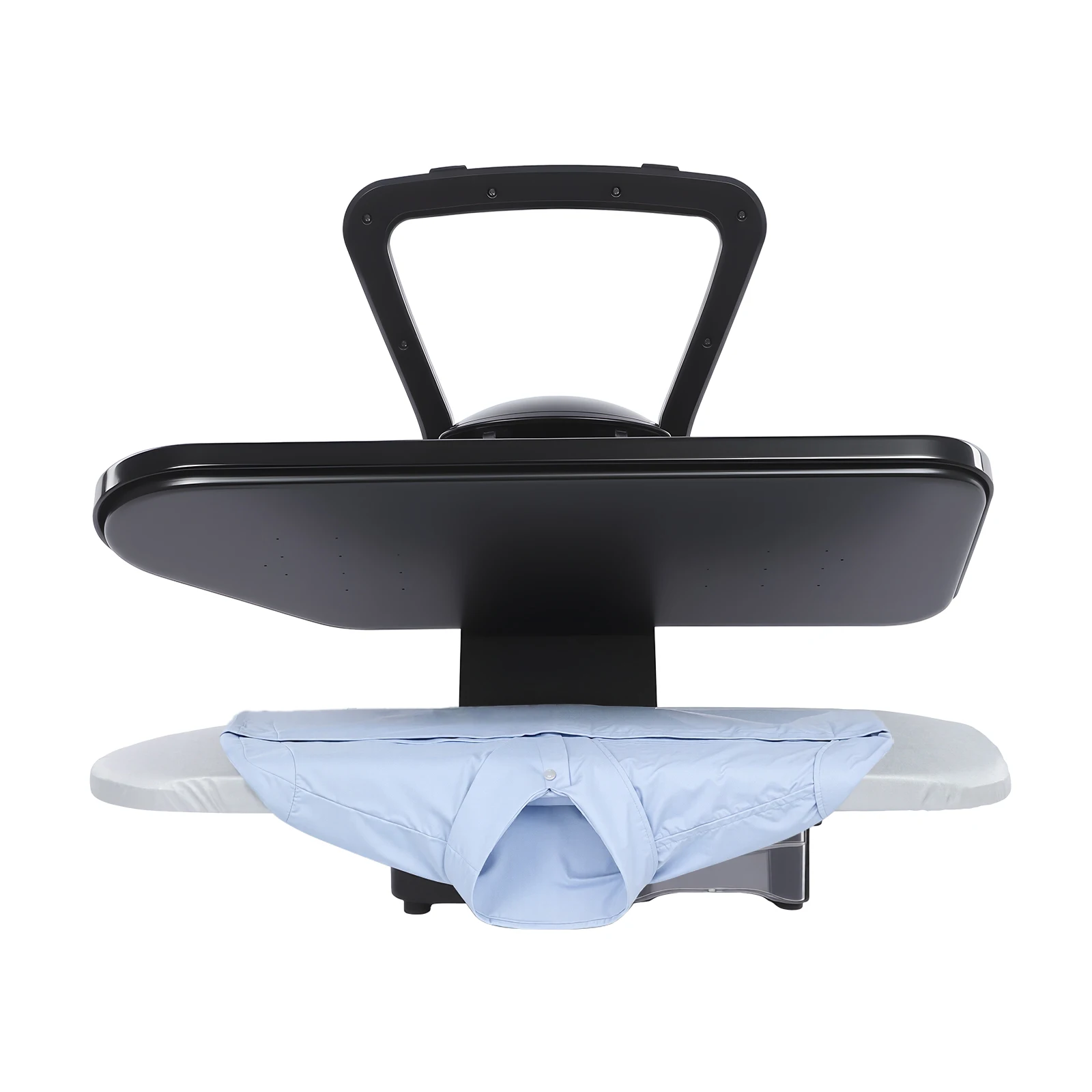 

Modern Coated Aluminum & Iron Plastic Construction Smart Touch Control Steam Iron Press Multi Fabric Temperature Settings Digital Display Garment Steamer Press US Standard Plug Indoor Desktop Clothing Ironing Machine For Home Laundry Daily Use