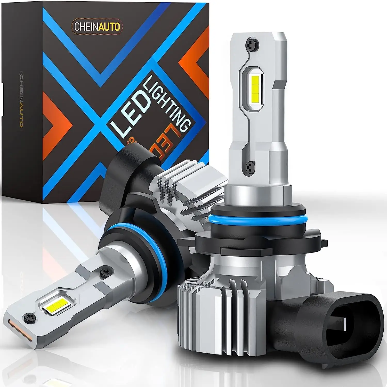 9012 LED Headlight Bulbs ,Super Bright High and Low Beam Headlight Bulbs Kit, 6500K Cool White Light LED Bulbs