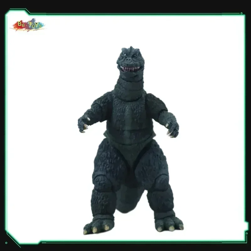 In Stock Bandai model Ultraman SHM Godzilla 1972 Anime figures toys collectible Gift Genuine Brand new and unopened BB