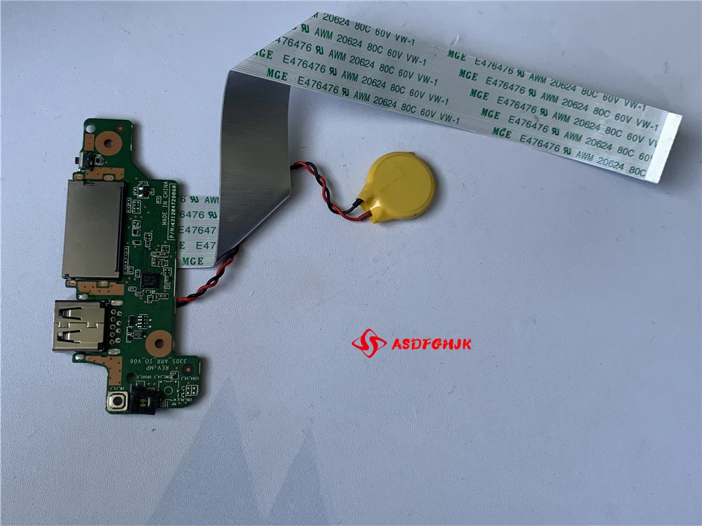 

Genuine 330S ARR IO V06 FOR LENOVO IDEAPAD 330S-15ARR 15 USB switch board with cable 431204728060 Test Work