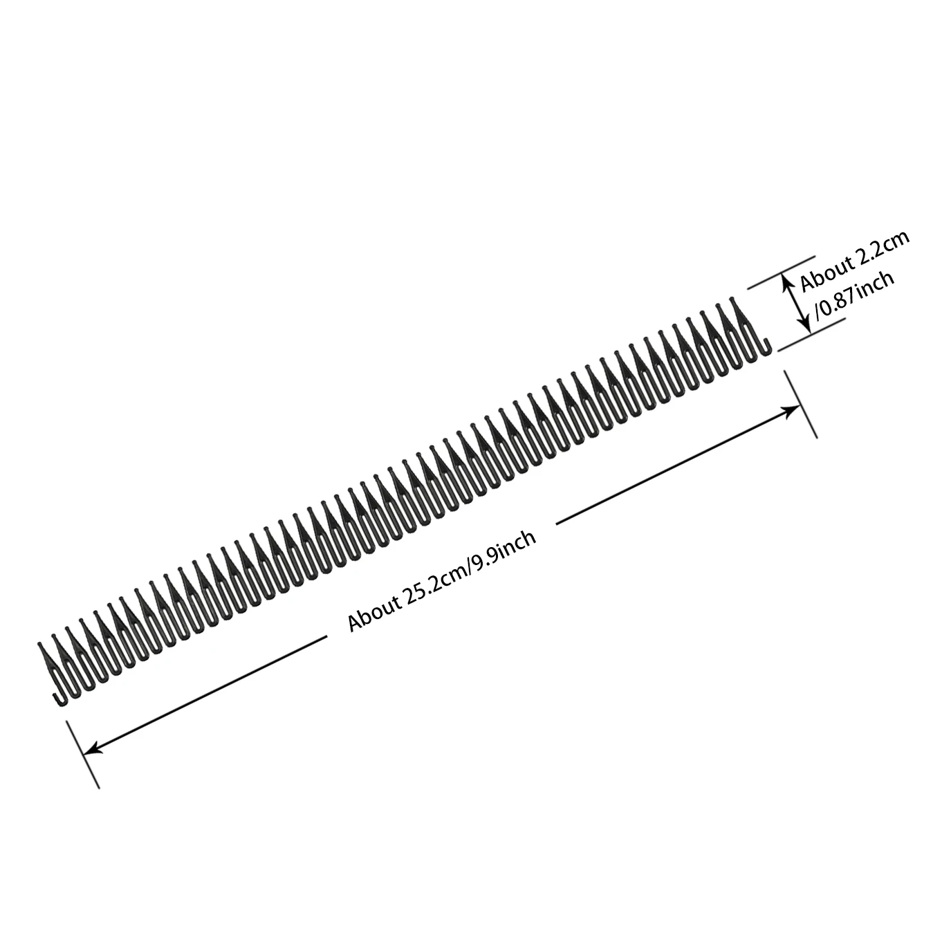 6 Pcs Flexible Hair Combs for Women Plastic Non-Slip Soft Hair Combs Makeup and Face Washing Play Fixed Hair Band Clip
