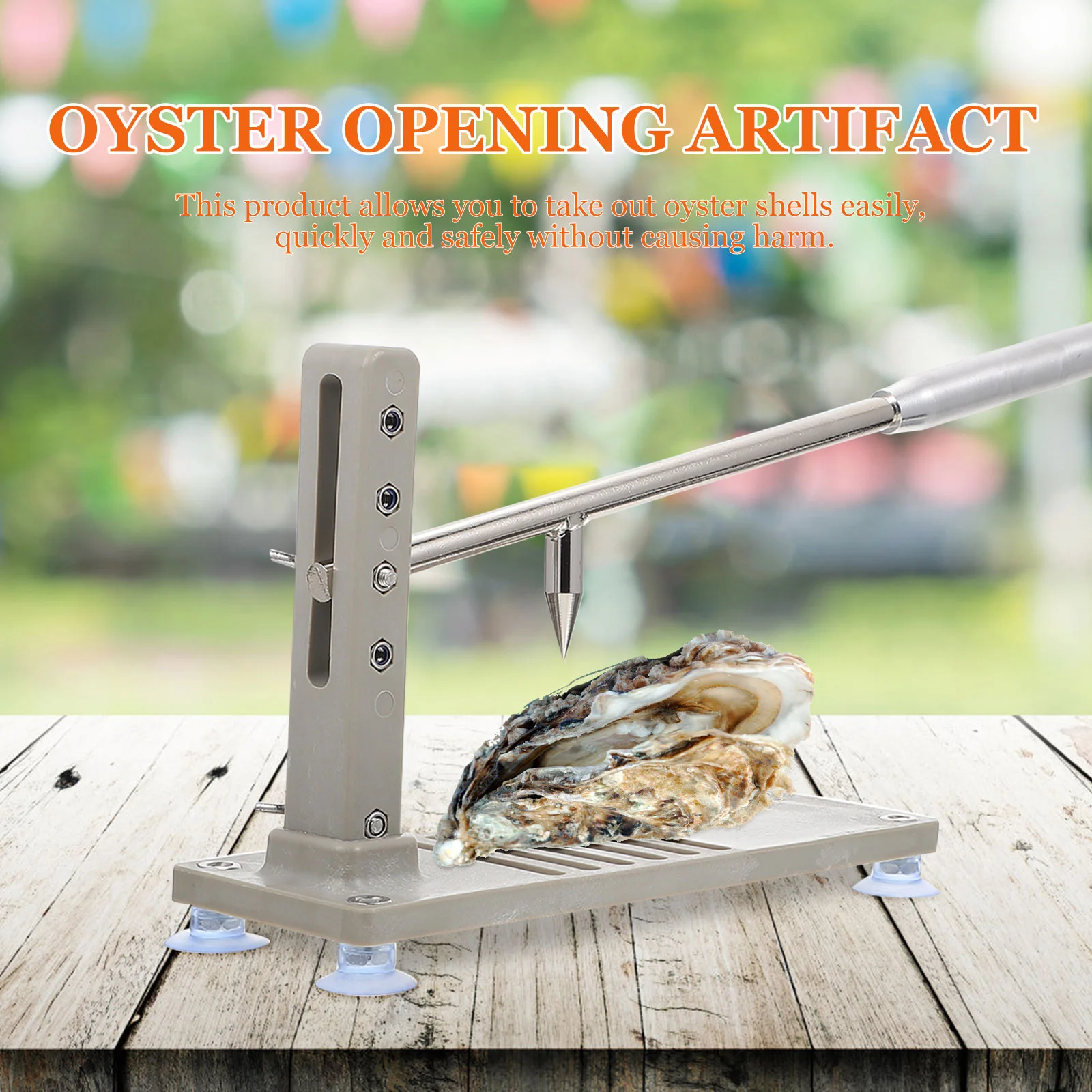 Biscuit Oyster Opener Multifunction Bottle Scallop Refined Iron Adjustable Shucker