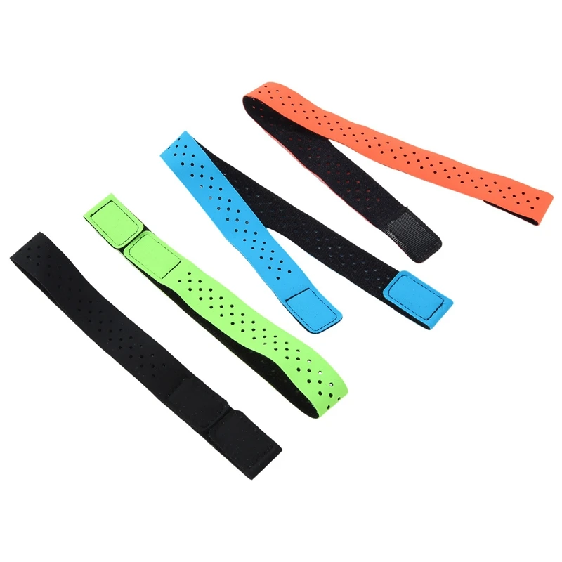 4 Pcs Replacement Heart Rate Monitor Armband Strap Adjustable Replacement Armband Band Universal Sport Wrist Strap