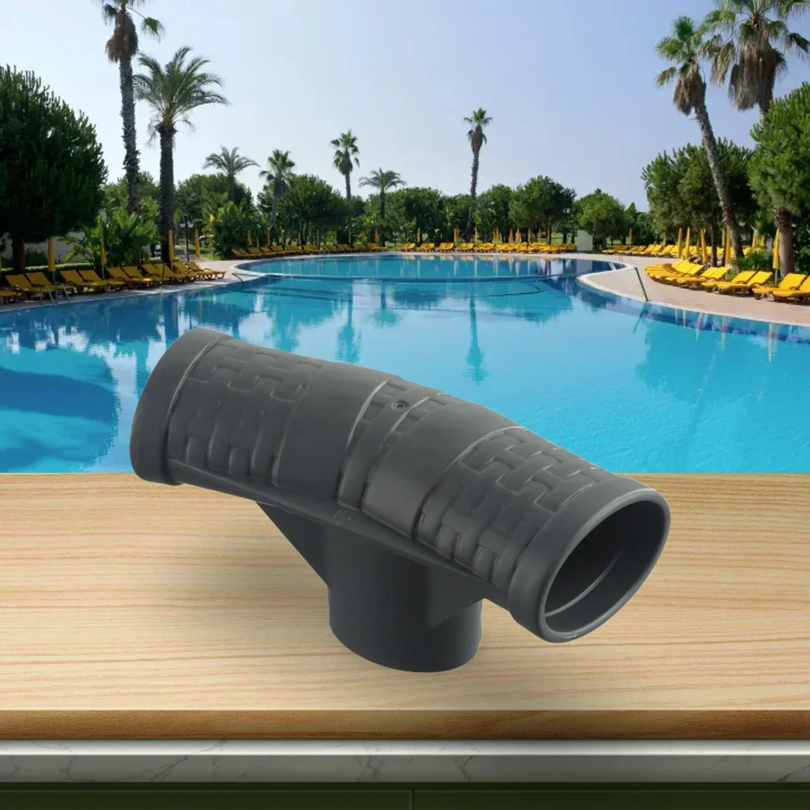 1 Pc P07082 Plastic T Connector For Coleman 16Inch OD Pool 42Inch Or 48Inch Deep Pool T-shaped Connector Accessories