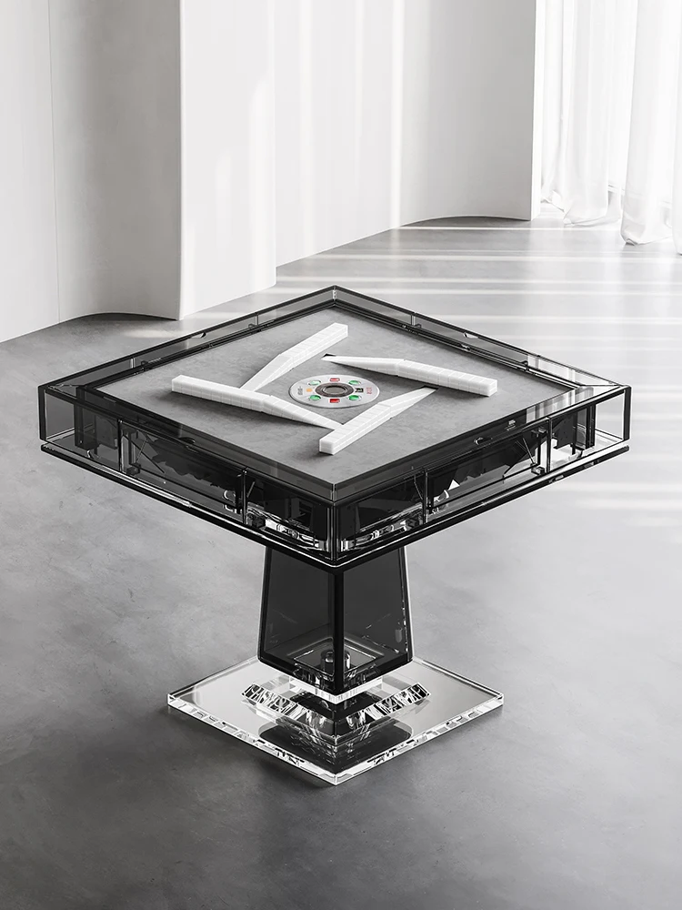 Acrylic Automation Mahjong Table tv