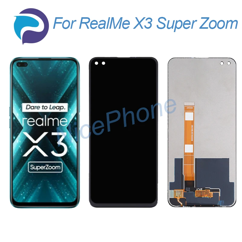 

For RealMe X3 Super Zoom LCD Display Touch Screen Digitizer Replacement 6.6" RMX2086 For RealMe X3 Super Zoom Screen Display LCD