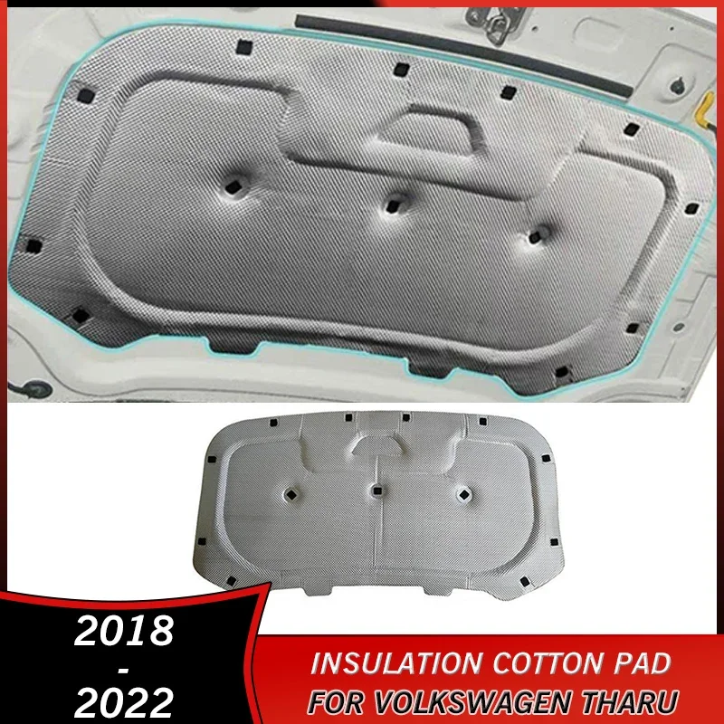 

2018-2022 Soundproof Insulation Cotton Pad for VW Volkswagen Tharu 2018 2019 2020 2021 2022 Accessories Firewall Heat Sound Mat