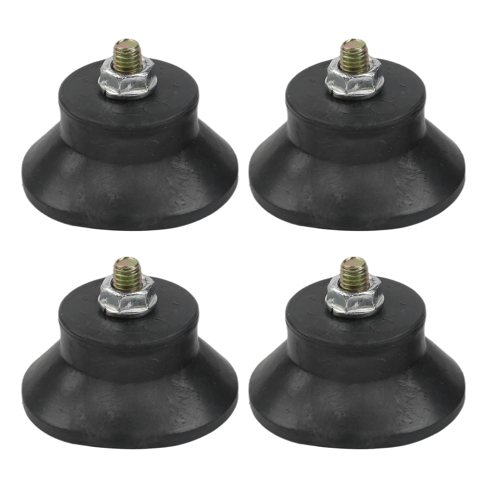 4pcs Air Compressor Foot Pads Rubber Shockproof Mounts For Stabilizing Air Pumps Oil Machines And Compressors