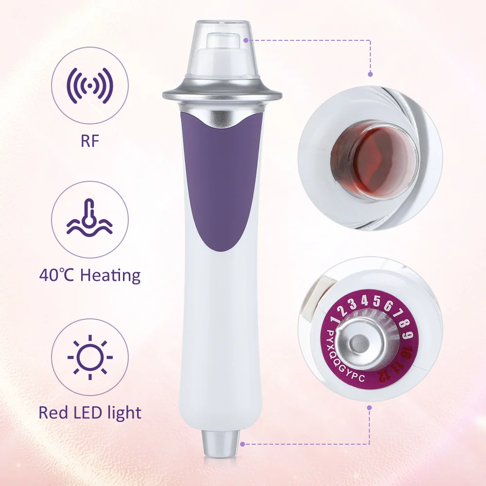 RF EMS Mesotherapy Microcurrent Skin Tightening Face Lifting Radio Frequency Anti Wrinkle LED Photon Face Beauty Pen  Skincare