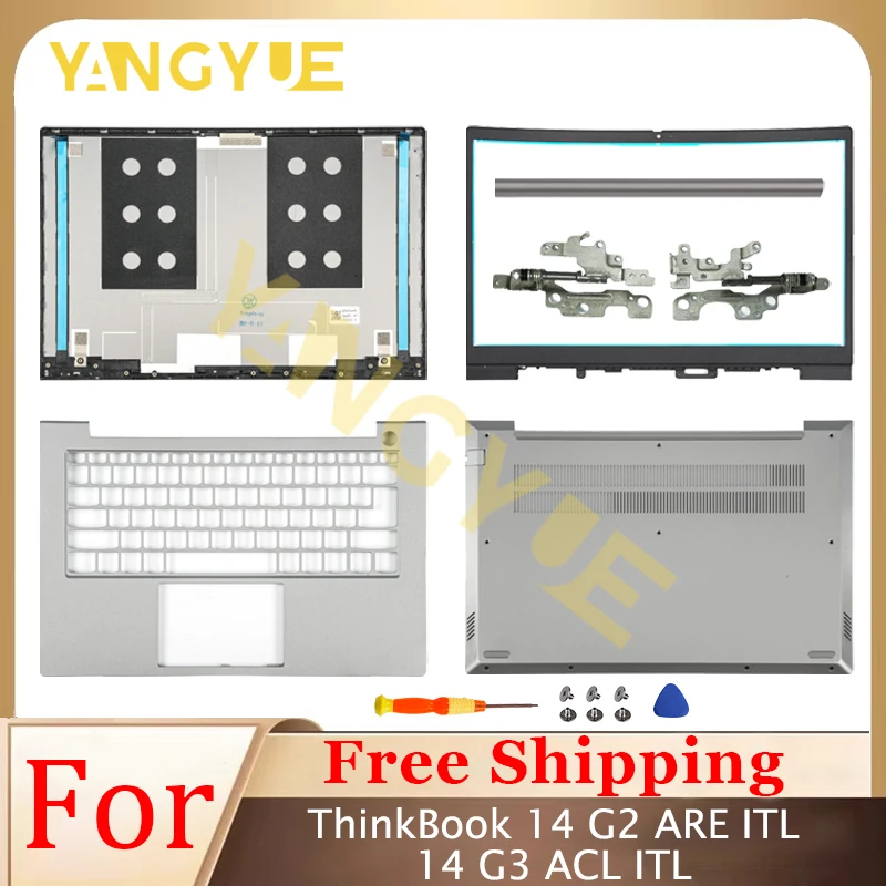 

New Notebook Cases For ThinkBook 14 G2 ARE/ITL 14 G3 ACL 14 G4 IAP LCD Back Cover/Bezel/Hinges/Hingecover/Palmrest/Bottom