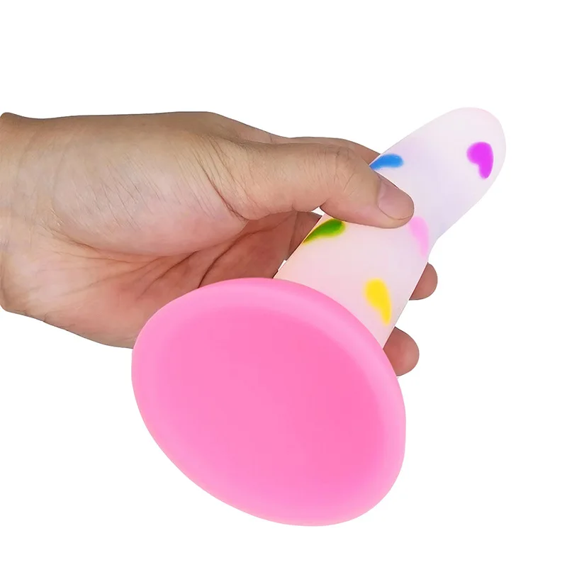 Sex Toys Night Glowing Anal Dildo Love-Jelly Noctilucent Light Anal Plug Vaginal G-spot Anorectal Prostate Massage Masturbator - view 5