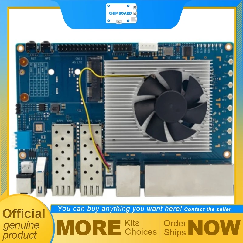 Banana Pi BPI-R3 Router Board Powered by MediaTek MT7986 Filogic 830 with WiFi 6/6E and 2.5G SFP Port