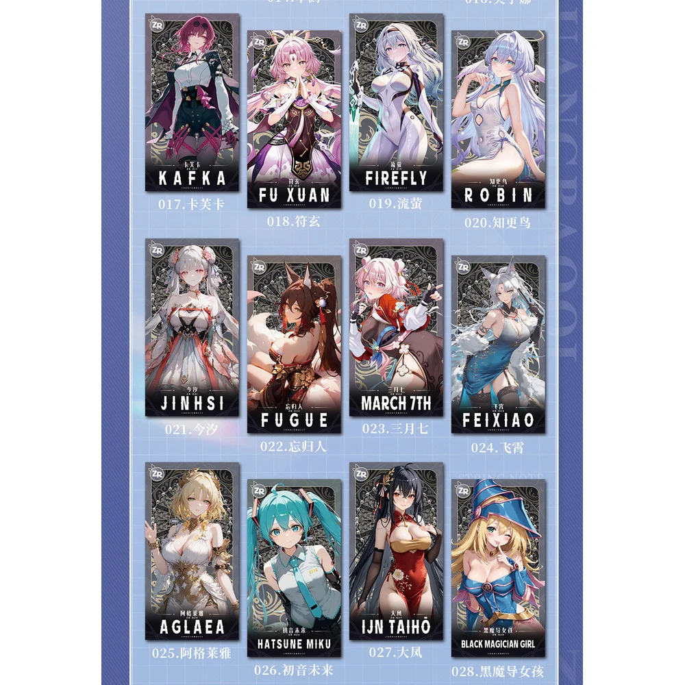 Hurtownia bogini historia Booster Box karty Yika Xp archiwum animacja gra seksowna postać Waifu limitowana kolekcja kart prezent
