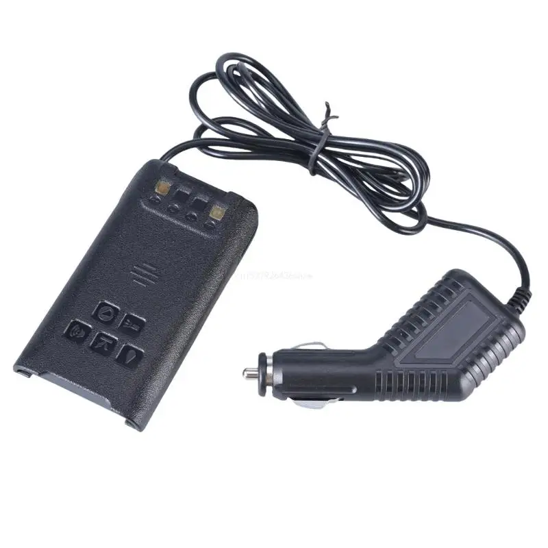 

12V Car Power Supply Adapter Two Way Radio Accessory Heavy Duty Car Power Adapter Simple Operate for UV9R UV9RPLUS Dropship