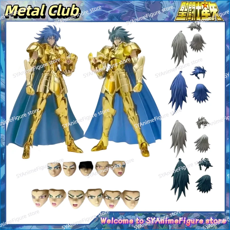 

В наличии Металлический клуб Saint Seiya Myth Cloth EX Gemini Legend с головкой Canon 24-каратного золота Рыцарь Зодиака Фигурка Игрушка в подарок