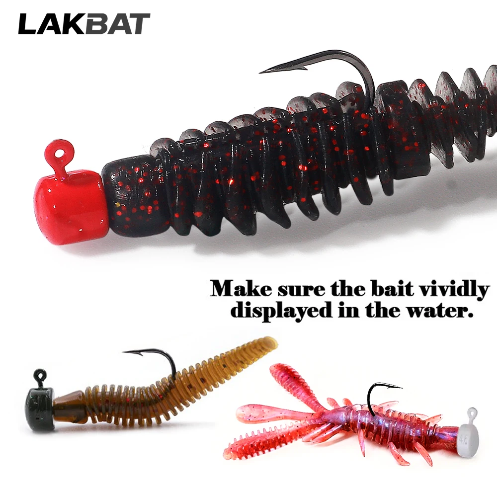 Ned Rig Mushroom Jig Heads, 2,8 g/3,5 g/4,6 g/7 g Angelhaken aus Kohlenstoffstahl für weiche Köder, 5–20 Stück Angelzubehör – Detail 6