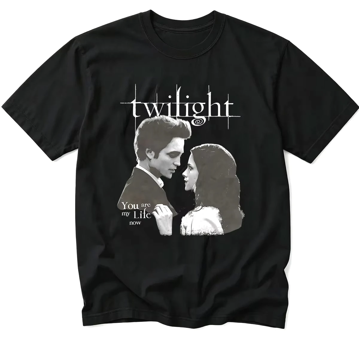 Summer 2026 Movie Twilight Edward Graphic T Shirt Men Women Harajuku Hip Hop Punk T-shirt Hip Hop Streetwear Oversized Tshirt