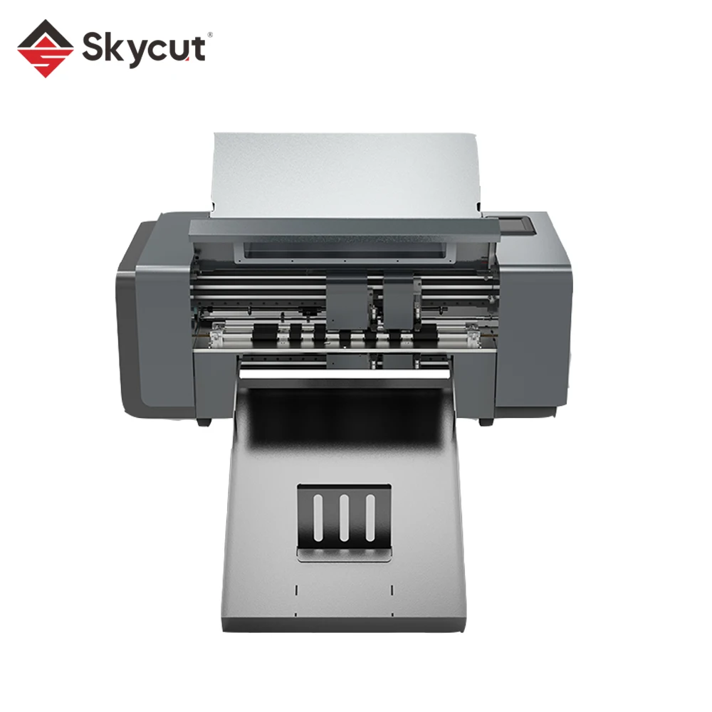 Skycut A3MAX6 A3 Dual Carriage Sticker Cutting Machine 1000g High Efficiency Double Productivity Label Cutter with Servo Motor