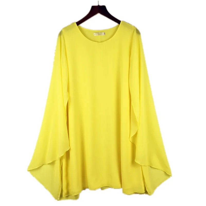 2024 Summer women clothing,bat sleeve shawl leisure chiffon dress,women casual vestido de festa DRESS